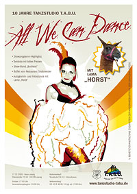 Plakat zur Tanzgala 2006