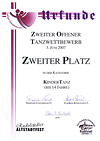 Platz 2 Rudolstandt 2007 Tanzmäuse
